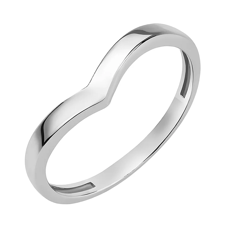Кольцо на фалангу из серебра в форме сердечка. Артикул 7501/2002192: цена, отзывы, фото – купить в интернет-магазине AURUM