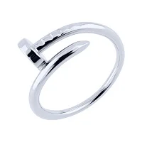 Каблучка зі срібла "Цвях" - 1504250