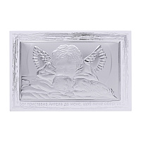 Серебряная икона "Ангел Хранитель". Артикул MA/EW610: цена, отзывы, фото – купить в интернет-магазине AURUM