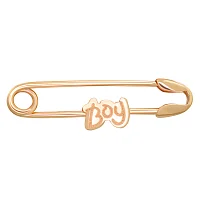 Шпилька з червоного золота "Boy" - 890818