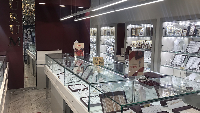Ювелирный бутик AURUM, ул. Независимости 4