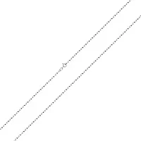 Ланцюг з білого золота плетіння якірне - 1095028