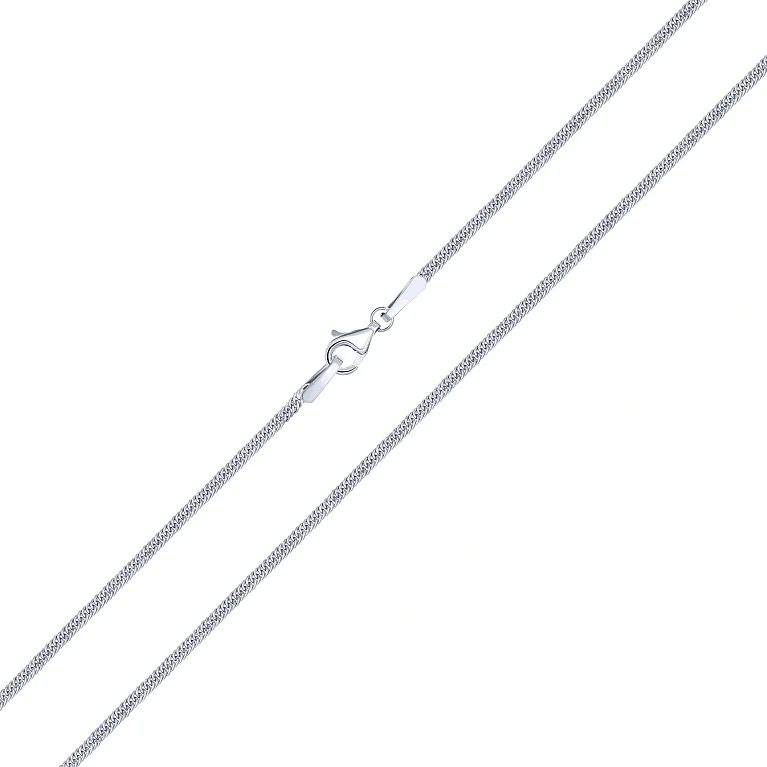 Срібний ланцюжок плетіння панцир - 1799830