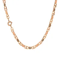 Цепочка из красного золота с эмалью плетение якорное - 1071380