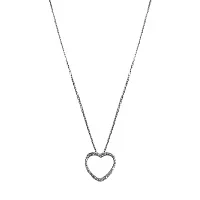 Колье серебряное с цирконием Сердце Якорное плетение. Артикул 9560336б: цена, отзывы, фото – купить в интернет-магазине AURUM