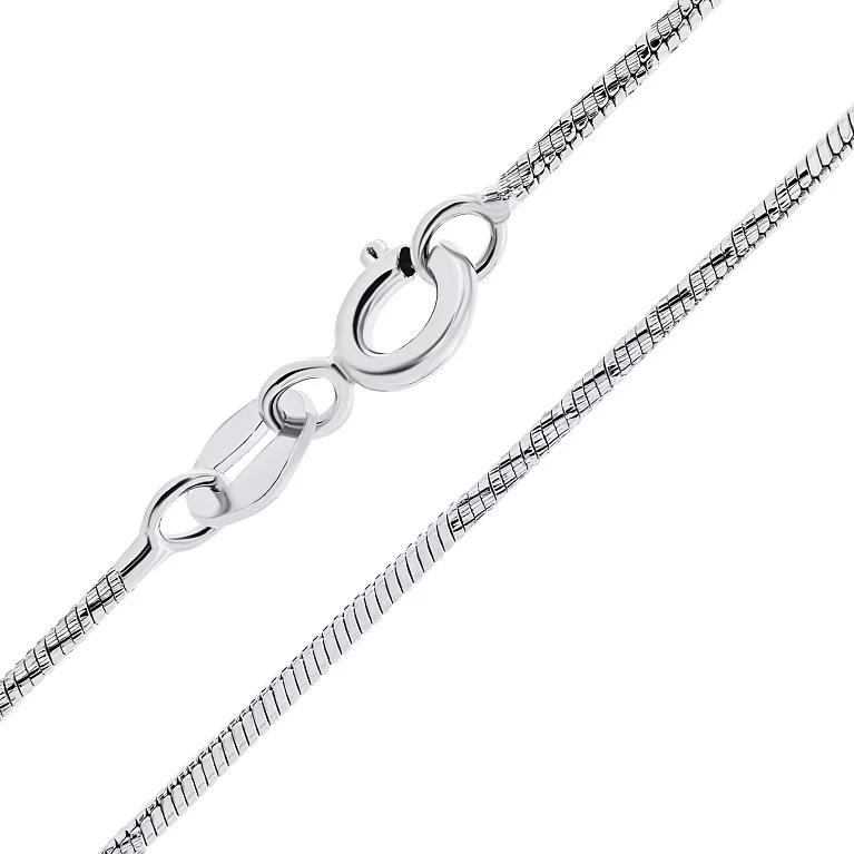 Цепочка из серебра плетение снейк. Артикул 7508/2142775: цена, отзывы, фото – купить в интернет-магазине AURUM