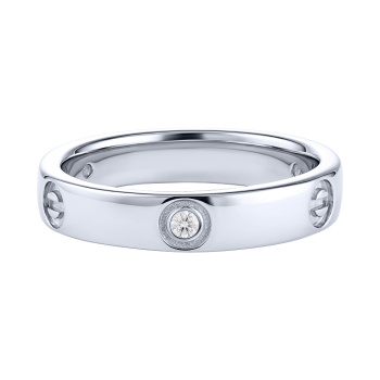 Кольцо из серебра с фианитами - 2279868