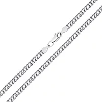 Цепочка серебряная в плетении Рэмбо. Артикул 7508/3-0306.60.2: цена, отзывы, фото – купить в интернет-магазине AURUM