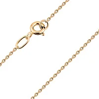 Цепочка из красного золота плетение якорь - 1379848