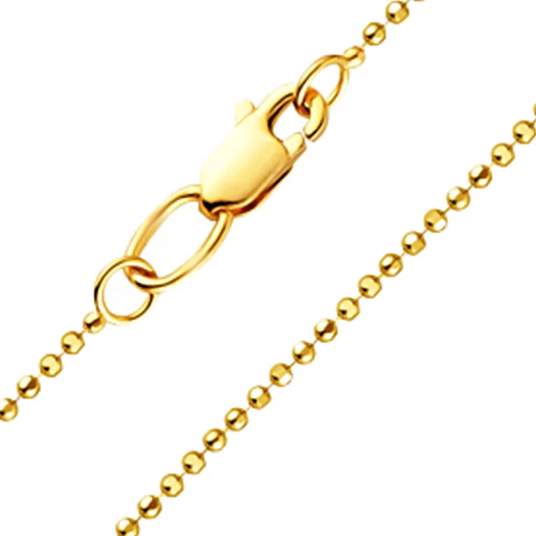 Цепочка из лимонного золота плетение гольф. Артикул 300701ж: цена, отзывы, фото – купить в интернет-магазине AURUM