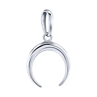 Срібний підвіс "Місяць" - 2083229