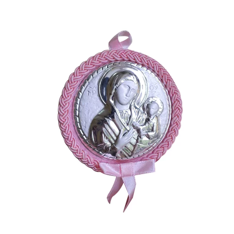 Детская икона "Мария с младенцем". Артикул MA/D502-R: цена, отзывы, фото – купить в интернет-магазине AURUM