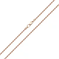Цепочка из красного золота плетение Жгут. Артикул 301504: цена, отзывы, фото – купить в интернет-магазине AURUM