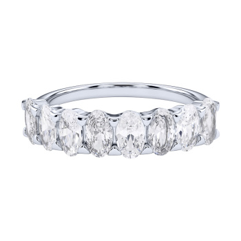 Серебряное кольцо с фианитами  - 2192832