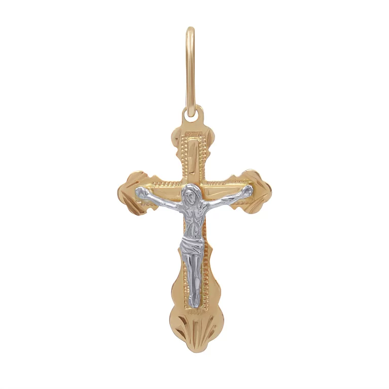 Золотой крестик. Артикул 3006389112: цена, отзывы, фото – купить в интернет-магазине AURUM