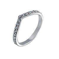 Серебряное кольцо с цирконием. Артикул 7501/1872: цена, отзывы, фото – купить в интернет-магазине AURUM