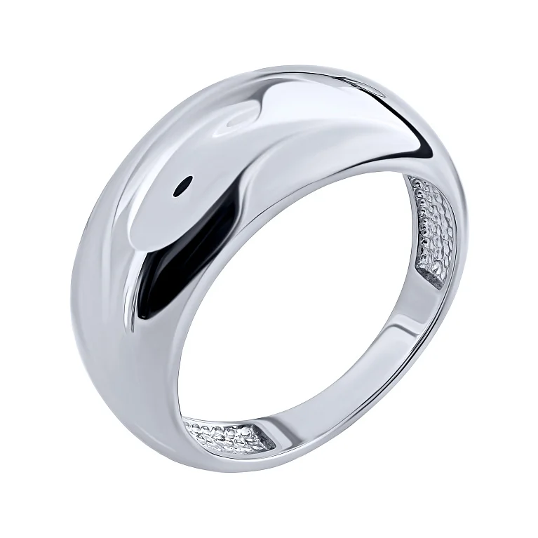 Объемное кольцо из серебра - 2107898