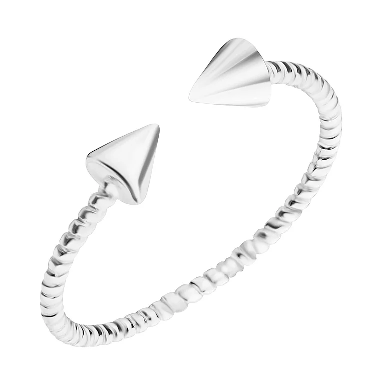 Серебряное кольцо на фалангу. Артикул 7501/К2/1065: цена, отзывы, фото – купить в интернет-магазине AURUM