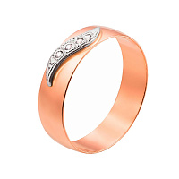 Обручальное кольцо с бриллиантом. Артикул 1022: цена, отзывы, фото – купить в интернет-магазине AURUM