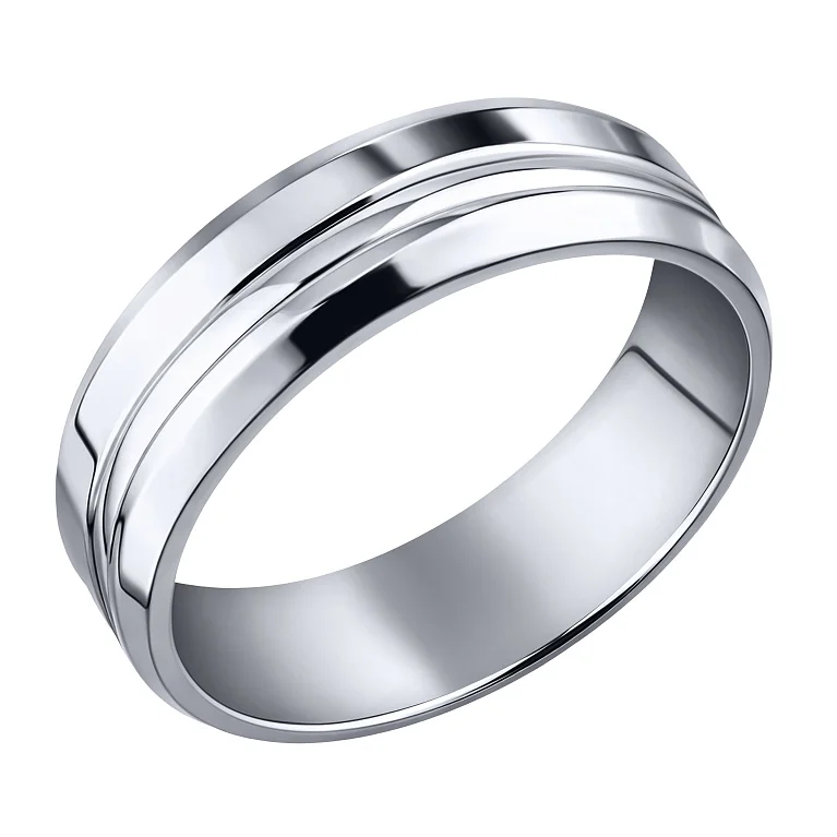 Обручальное кольцо из серебра - 2223368