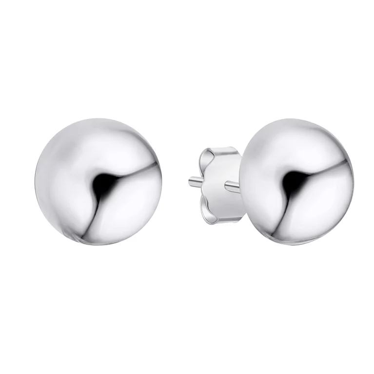 Сережки-гвоздики з срібла. Артикул 7518/767/6: ціна, відгуки, фото – купити в інтернет-магазині AURUM
