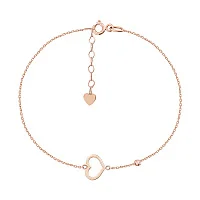 Браслет из красного золота "Сердце" - 1999772