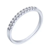 Кольцо в серебре с дорожкой фианитов - 2210968