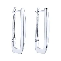 Серьги в серебре "Геометрия" - 2082897