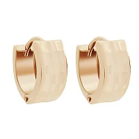Серьги-кольца из красного золота - 1577347