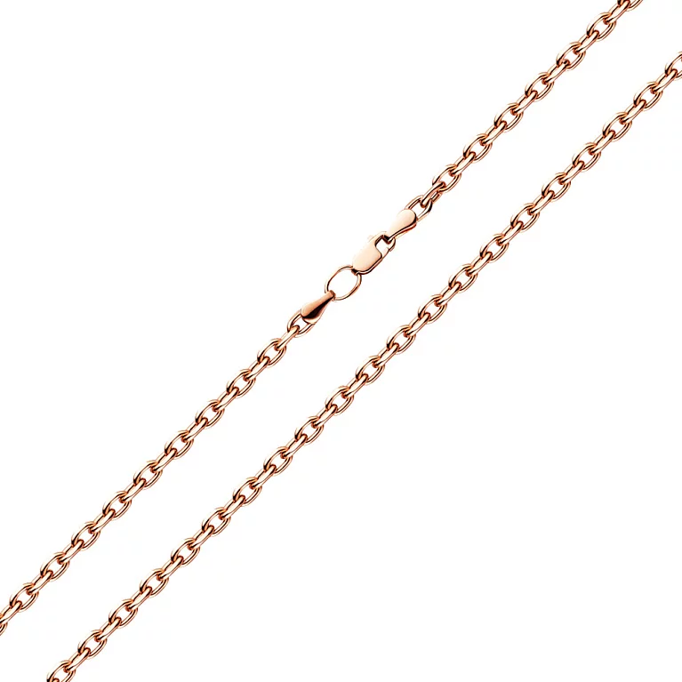 Цепочка из красного золота плетение Якорь. Артикул 306211: цена, отзывы, фото – купить в интернет-магазине AURUM