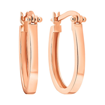 Сережки из красного золота - 959222