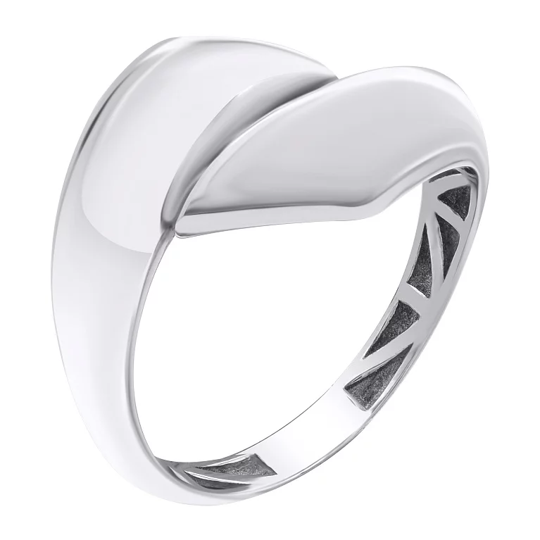Кольцо серебряное с платиновым покрытием. Артикул 7501/500785-Пл: цена, отзывы, фото – купить в интернет-магазине AURUM