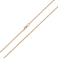 Цепочка из красного золота плетение якорь - 648754