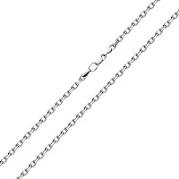 Цепочка из белого золота плетение Якорь. Артикул ц306202б: цена, отзывы, фото – купить в интернет-магазине AURUM