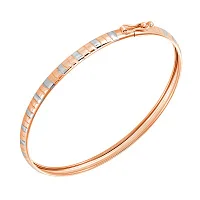 Браслет жесткий из комбинированного золота - 965354