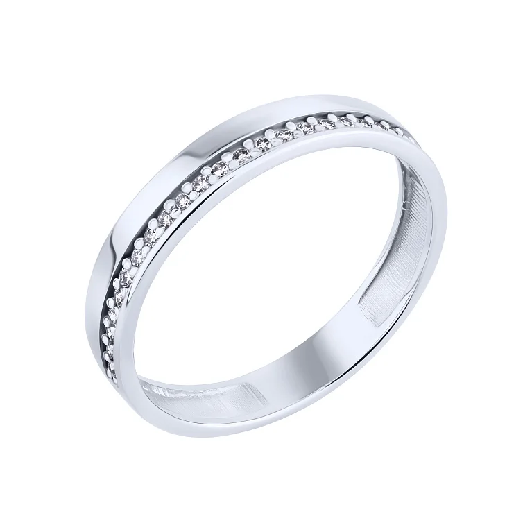 Кольцо из белого золота с брилиантами - 2115658