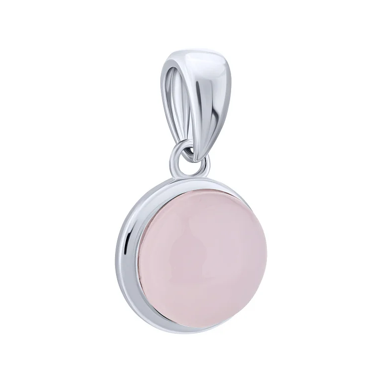 Срібний підвіс з кварцом  - 2179819