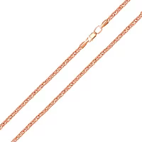Цепочка из красного золота плетение Колосок. Артикул 303501: цена, отзывы, фото – купить в интернет-магазине AURUM