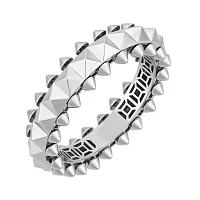 Кольцо в белом золоте "Clash" - 2139359