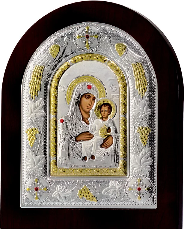 Ікона Богородиця "Єрусалимська". Артикул MA/E3102DX-бц: ціна, відгуки, фото – купити в інтернет-магазині AURUM