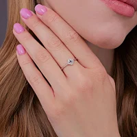 Кольцо в белом золоте "Клевер" с бриллиантами - 1987416