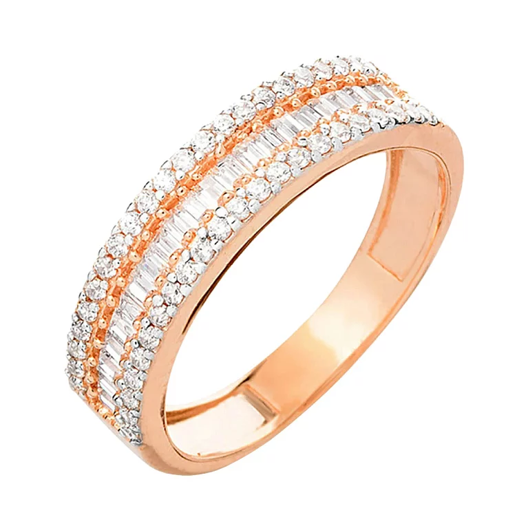 Золотое кольцо с фианитом. Артикул 140469: цена, отзывы, фото – купить в интернет-магазине AURUM