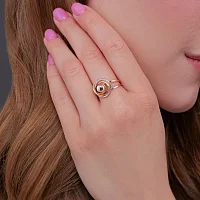 Кольцо "Шарик" в комбинированном золоте - 1986727