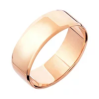 Обручальное кольцо из красного золота. Артикул 238039: цена, отзывы, фото – купить в интернет-магазине AURUM