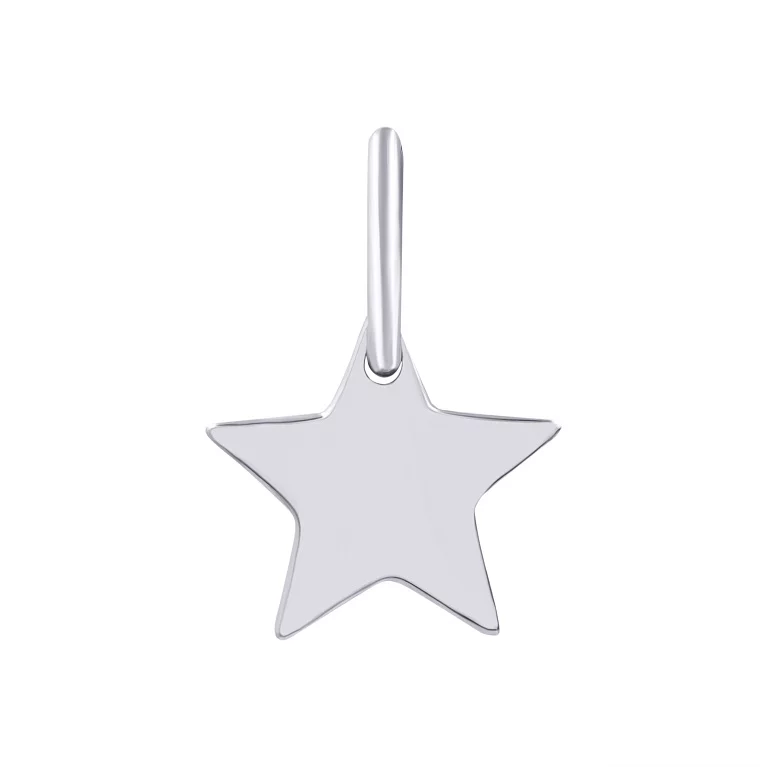 Серебряная подвеска "Звезда". Артикул 7503/П2/1033: цена, отзывы, фото – купить в интернет-магазине AURUM