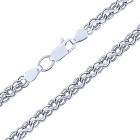 Серебряные цепочки мужские 55 см