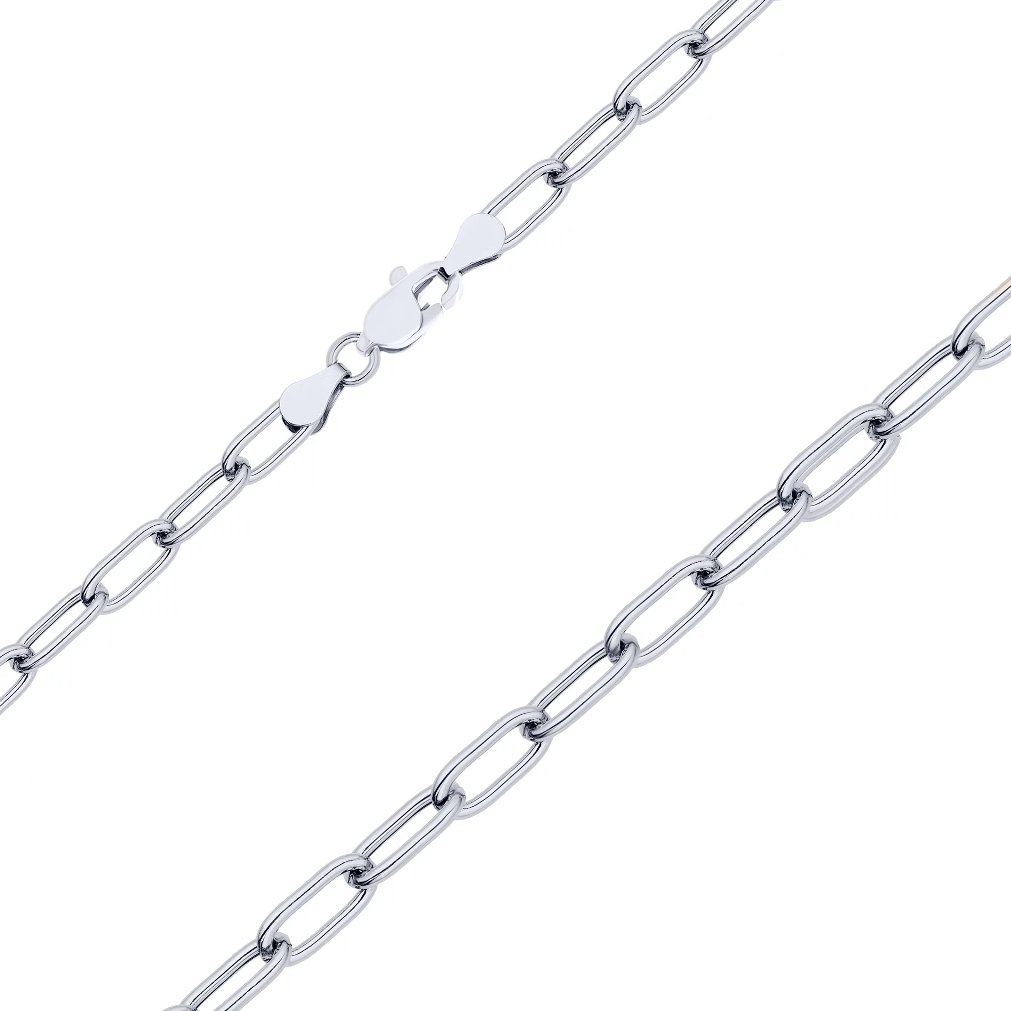 Серебряная цепочка плетение якорное - 1731293 – изображение 1