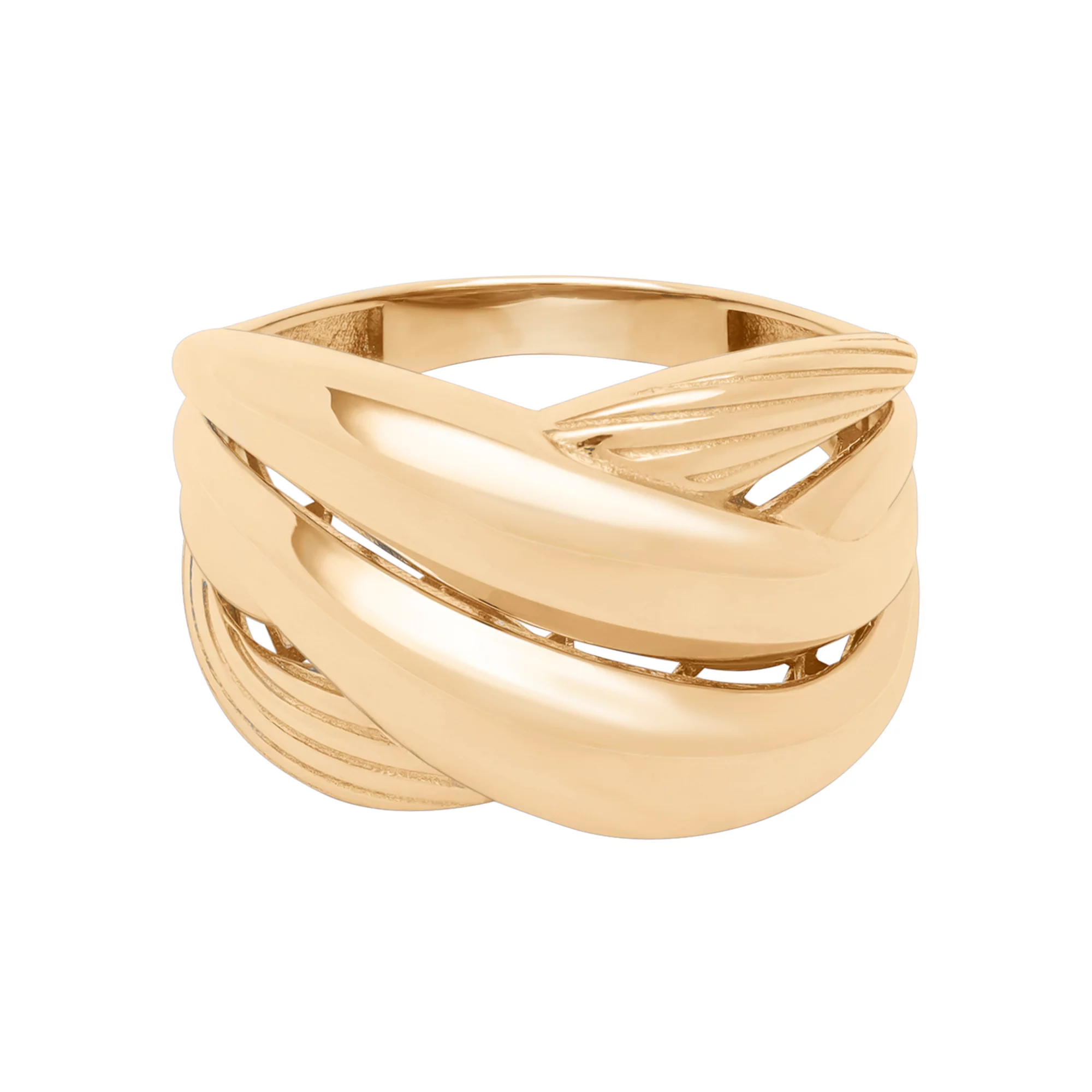 Массивное кольцо из красного золота - 1737228 – изображение 4