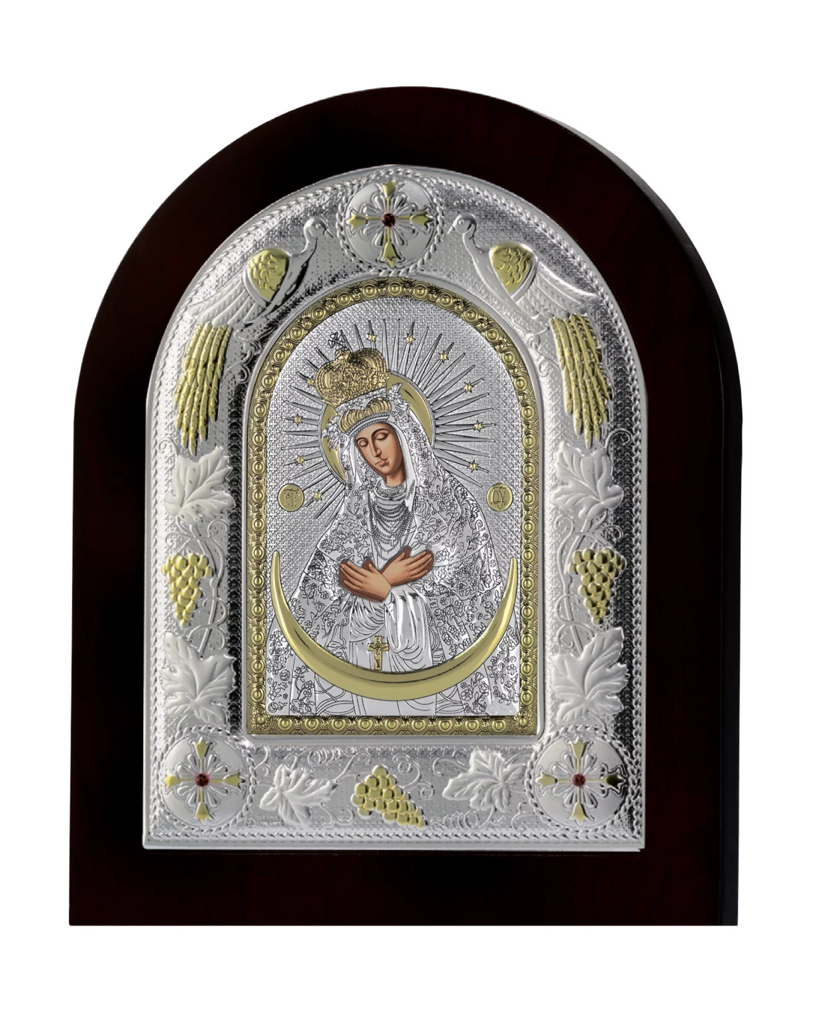 Ікона Богородиця "Остробрамська" 18x22 - 414387 – зображення 1