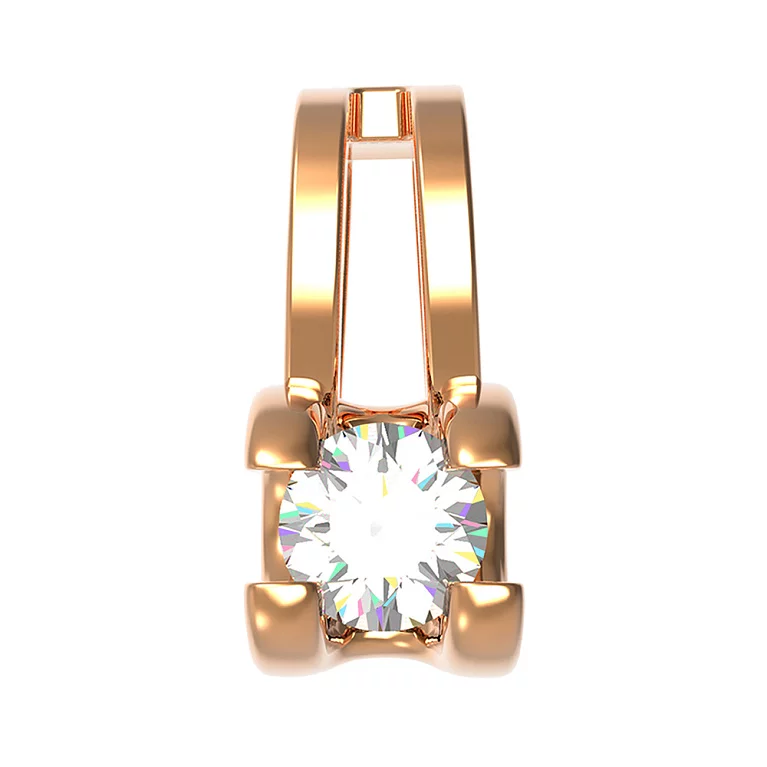 Золота підвіска з діамантами. Артикул 33380брил: ціна, відгуки, фото – купити в інтернет-магазині AURUM